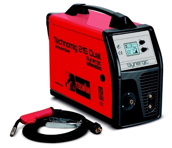 Obrázek Svářečka CO2 /MMA/TIG Technomig 215 Dual Synergic Telwin