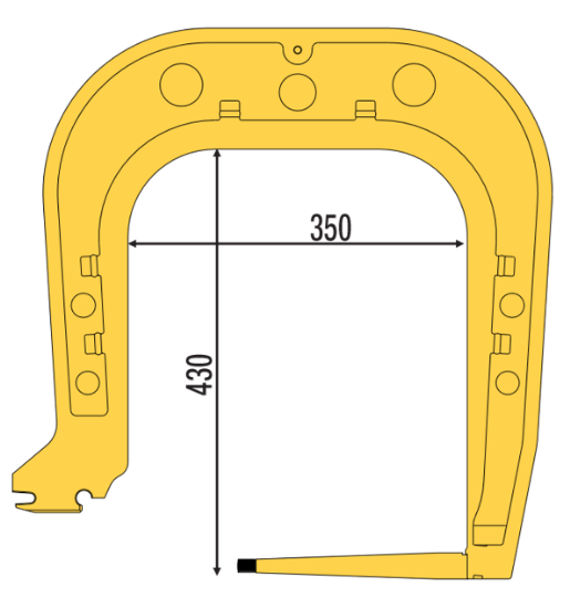 Obrázek Čelisti Inverspotter 14000 Telwin - 803187