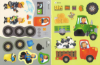 Obrázek Nákladní auta - samolepková knížka