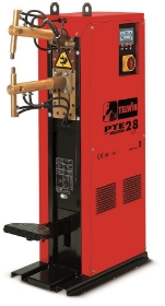 Obrázek Sloupová bodovačka - bodovka PTE 28 LCD ramena 500 mm Telwin