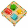 Obrázek Lucy & Leo Třídění geometrických tvarů - dřevěná vkládačka 5 dílů
