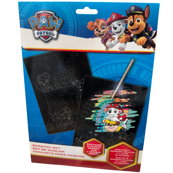 Obrázek Tlapková patrola: Škrábací obrázky